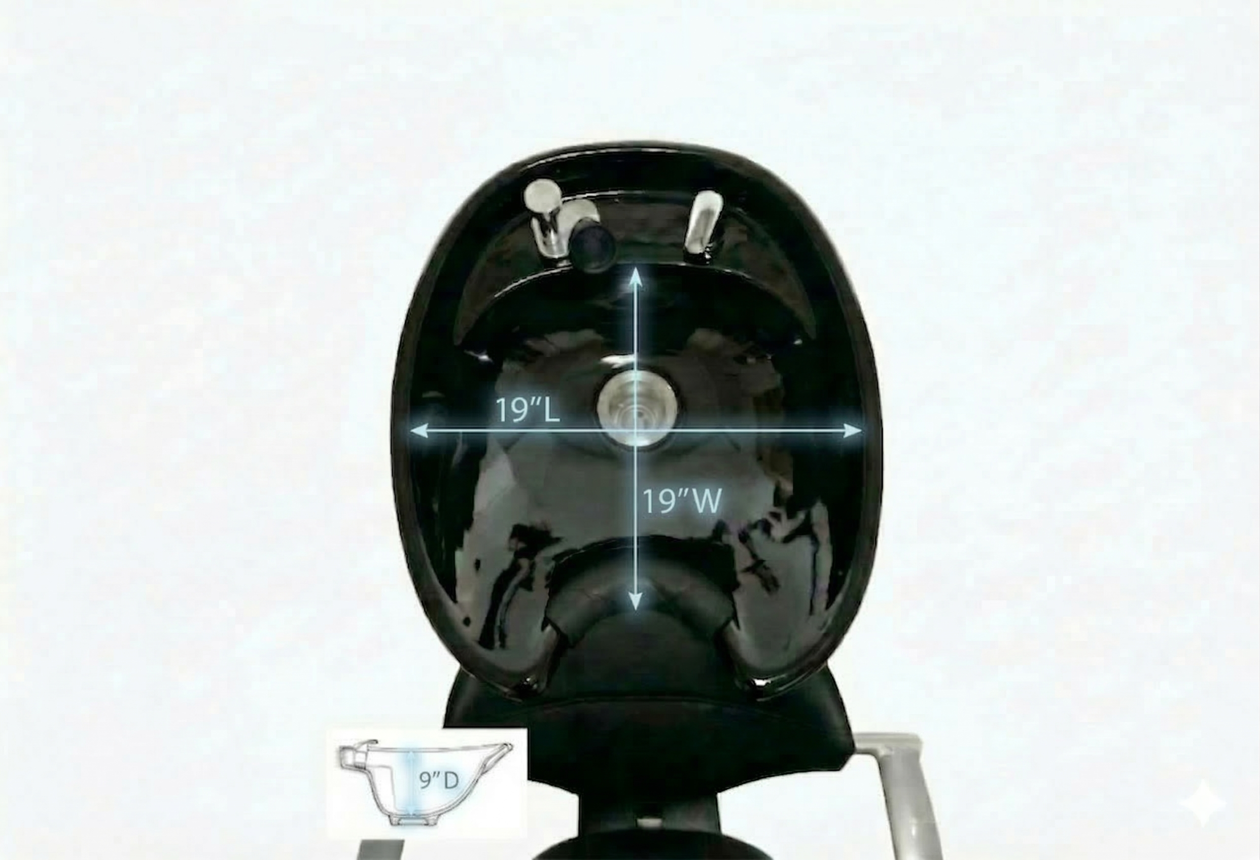 Elegant ABS Bowl Backwash
