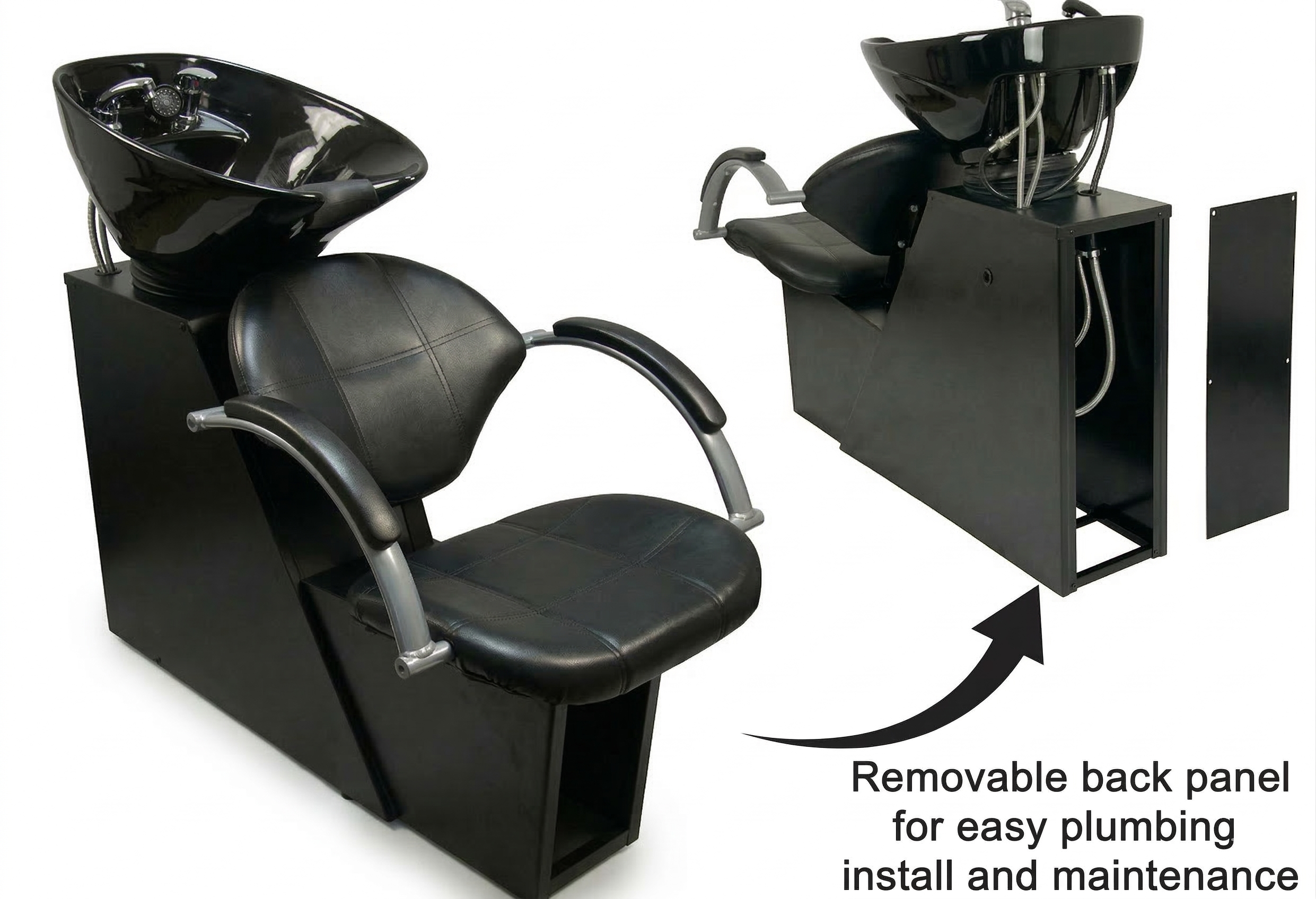 Elegant ABS Bowl Backwash