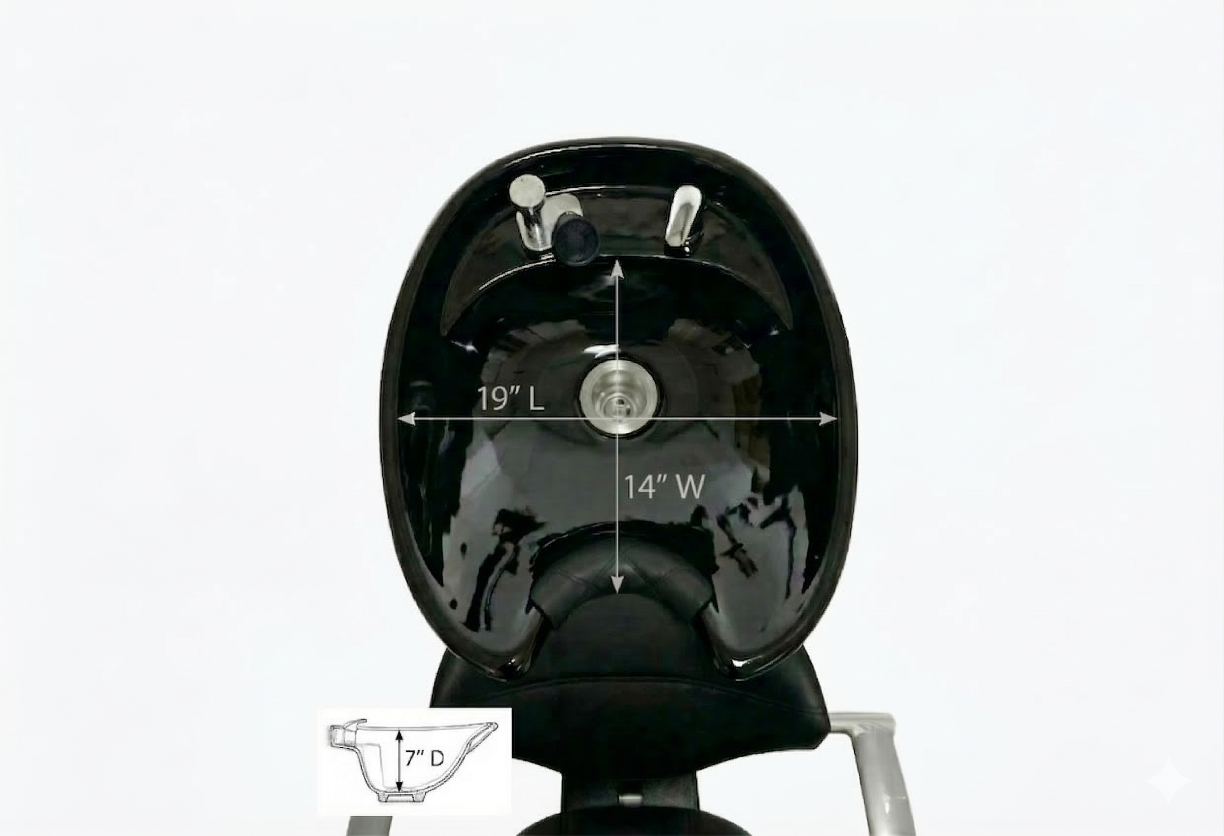 Elegant Ceramic Bowl Backwash