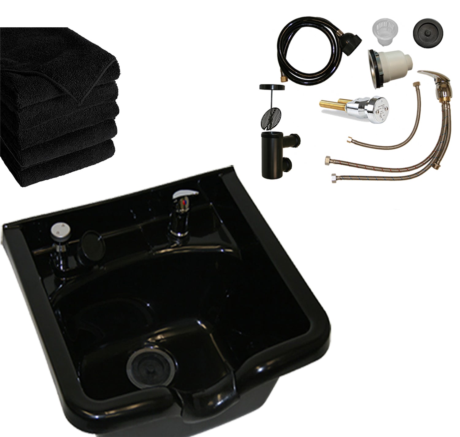 SAVE $50! Repackaged Black Square Ceramic Bowl