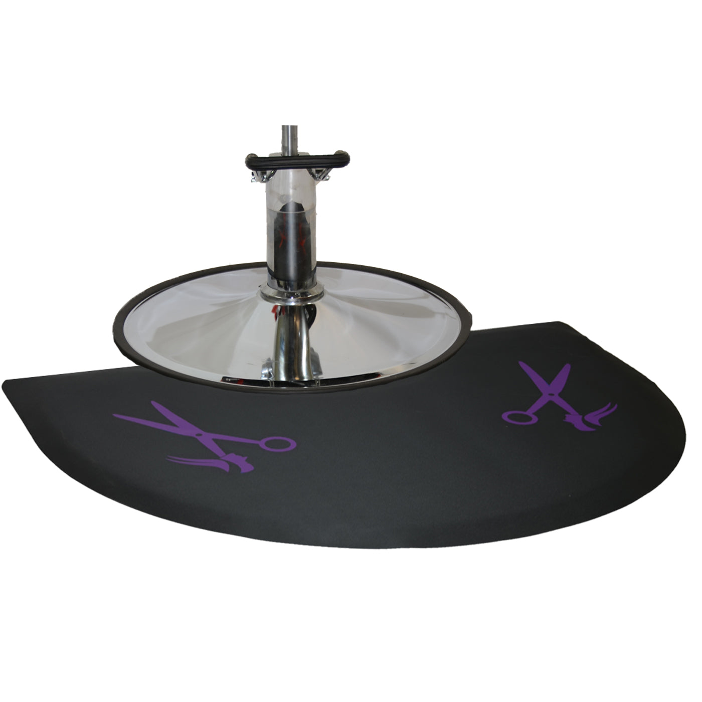 Round Mat with Scissor Design