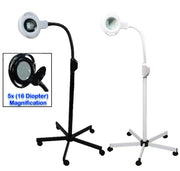 Round Rolling LED Magnifying Lamp
