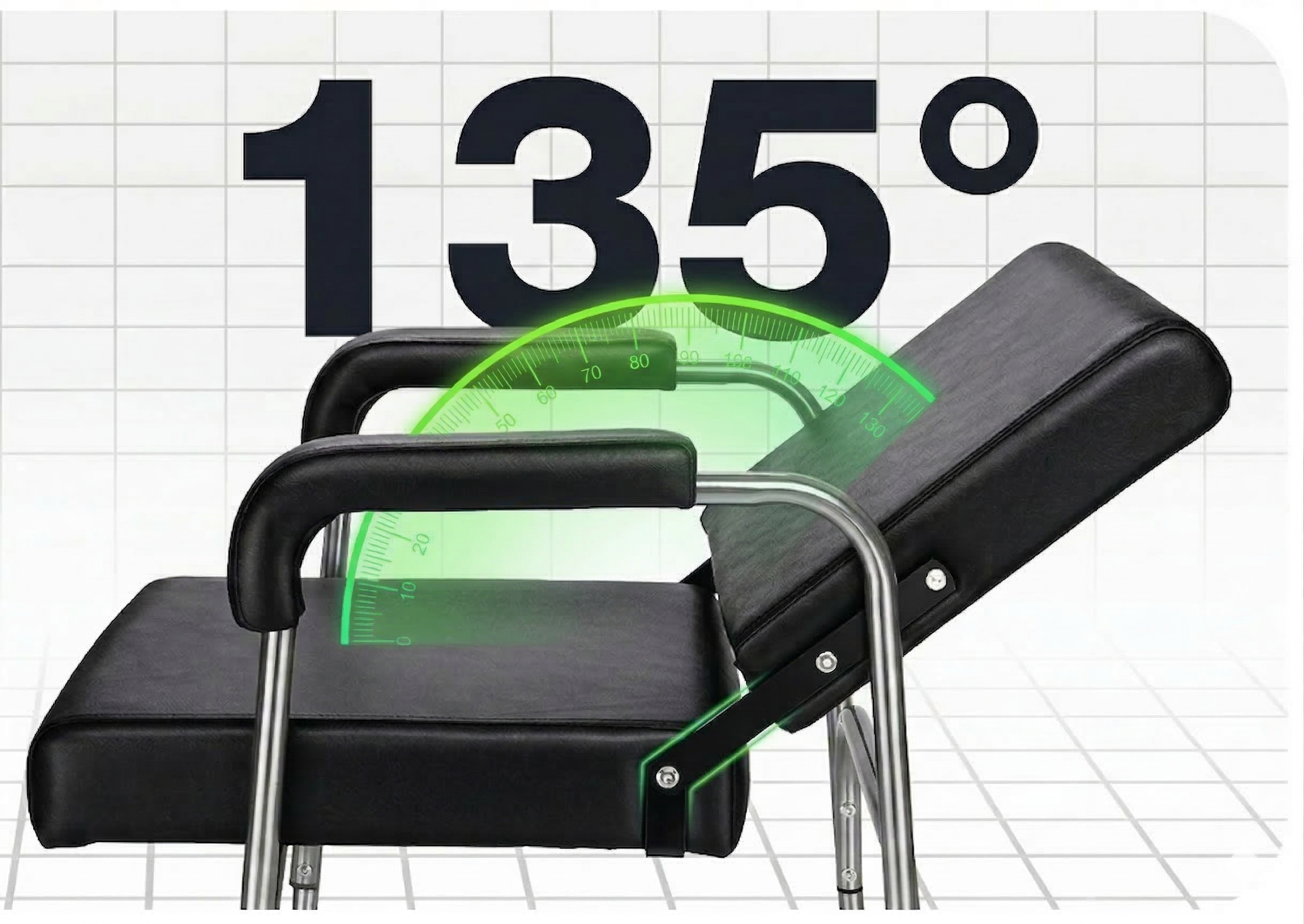 Automatic Reclining Shampoo Chair