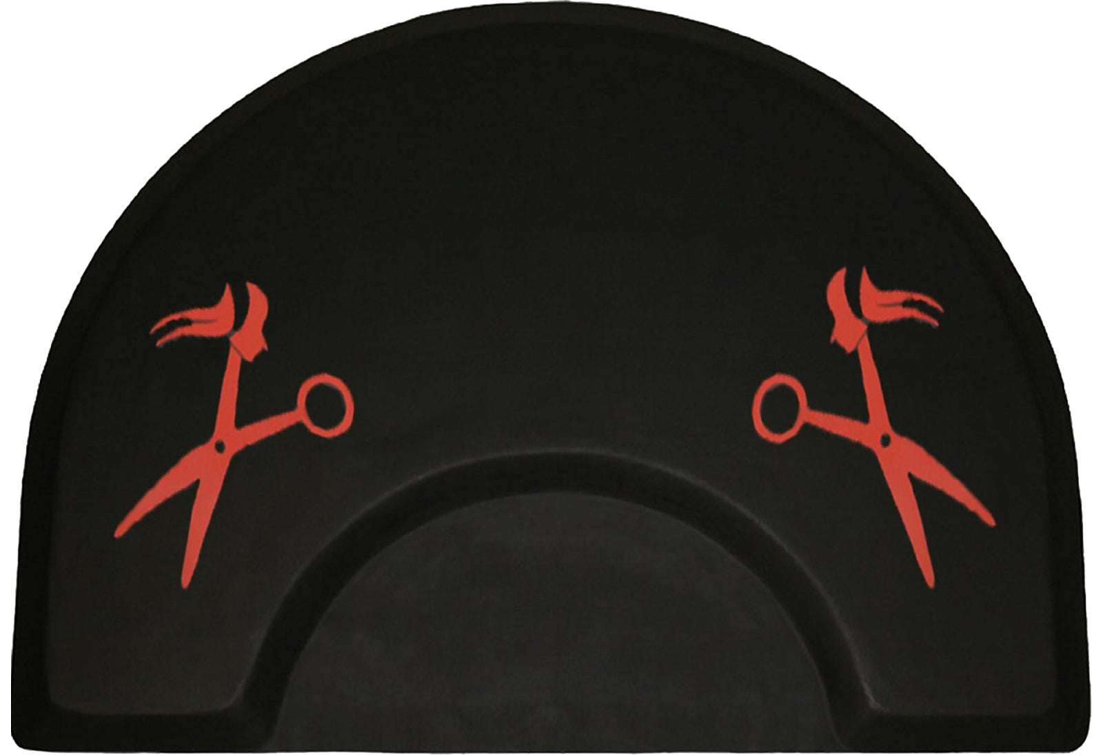 Save $20! - Repackaged Round Mat with Red Scissor Design