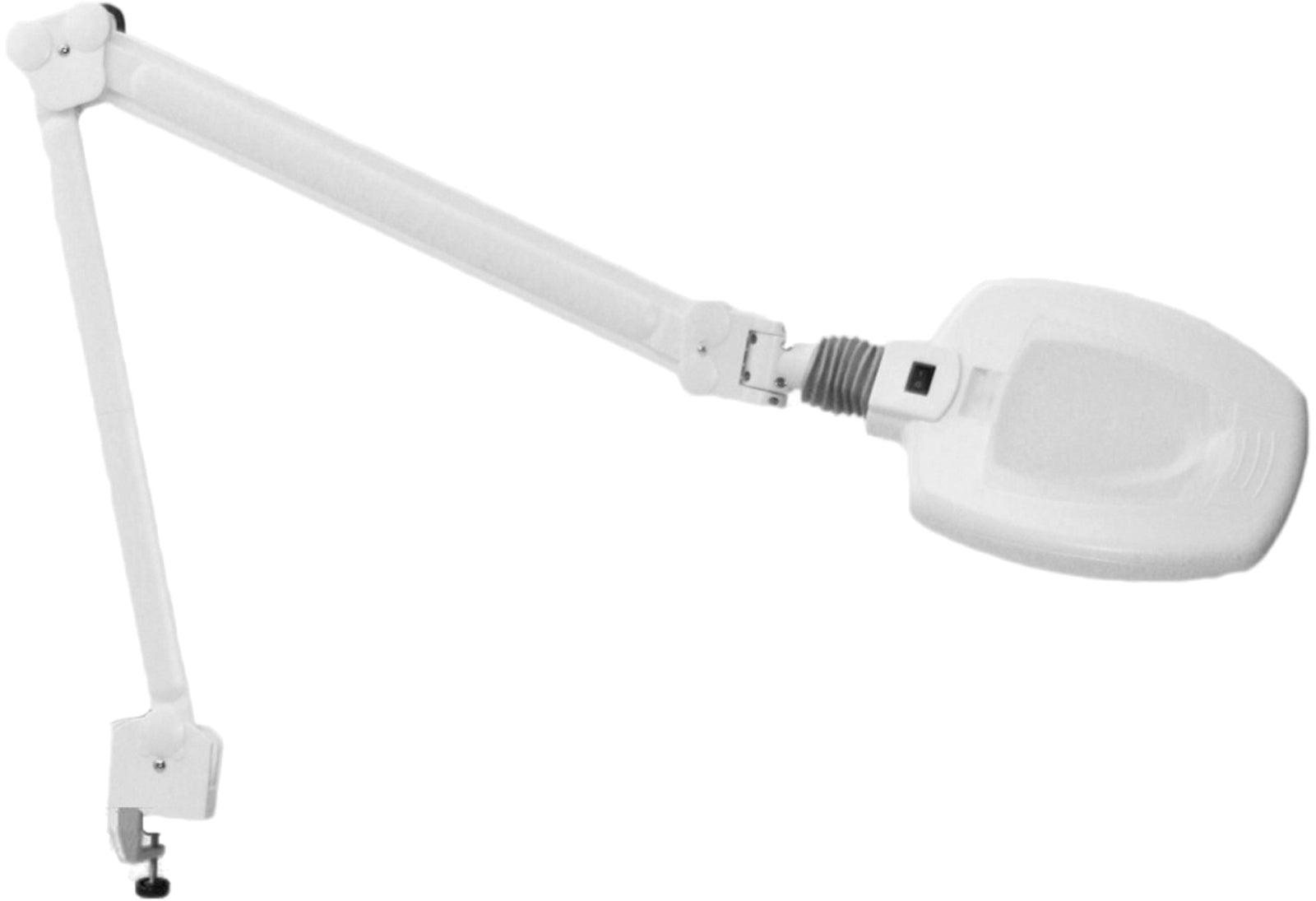 Clamp-on Cool LED Bifocal Magnifying Lamp