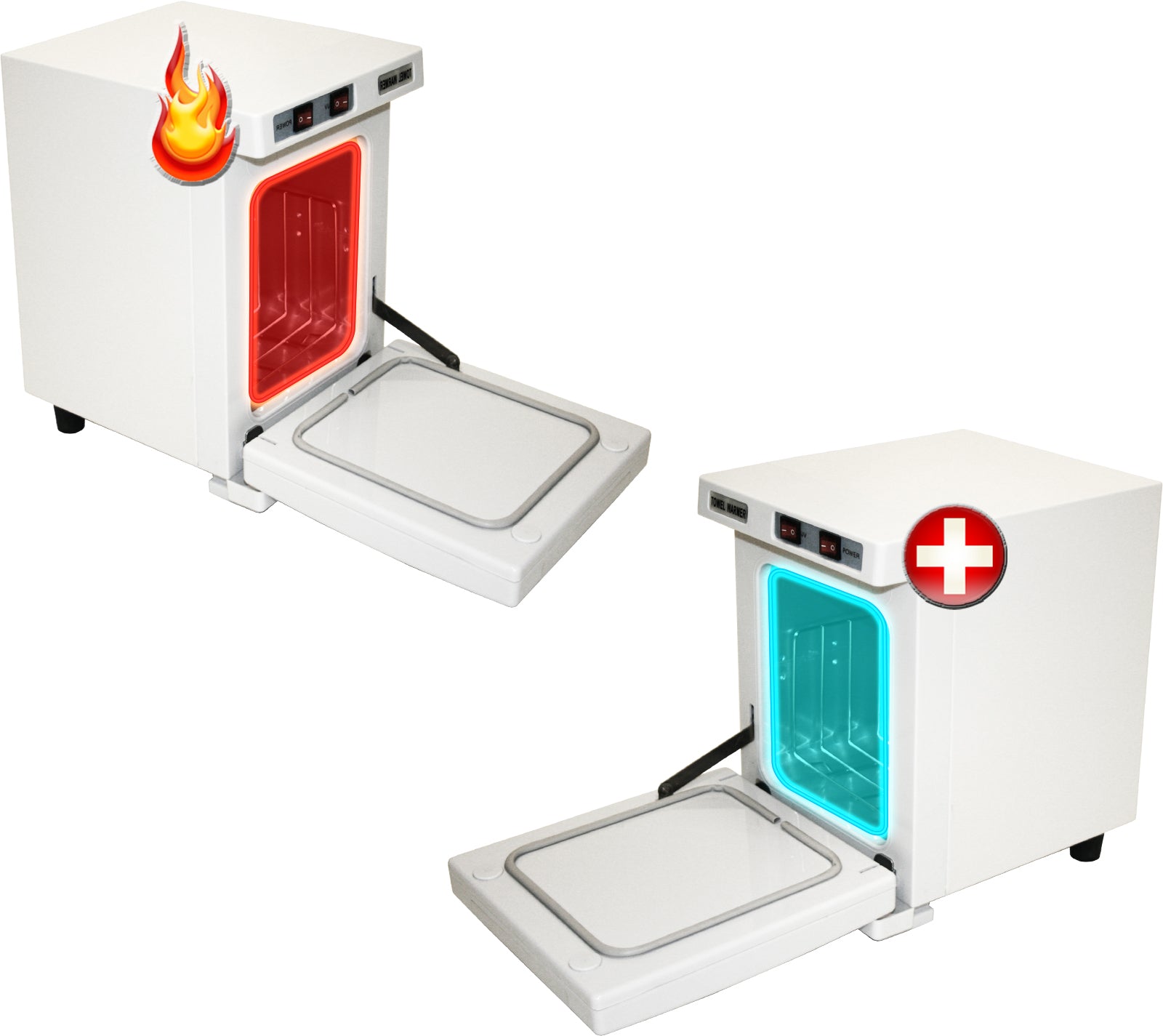 Compact 2-in-1 Towel Warmer & Ultraviolet Sterilizer Cabinet