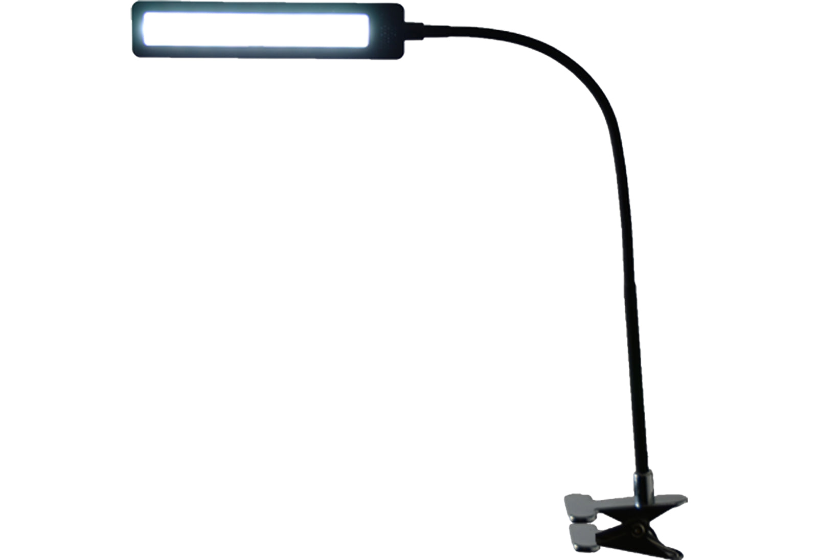 Black  Clip-on LED Task Lamp with bright 12V Lighting