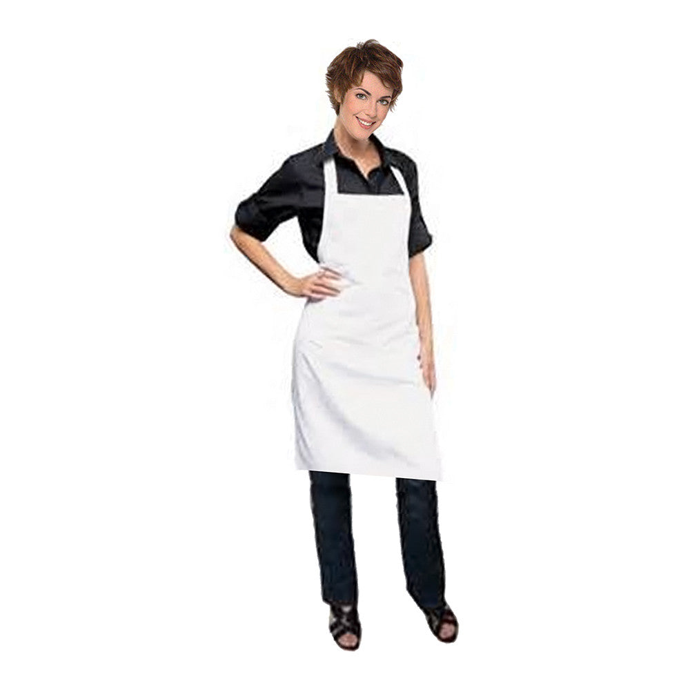 White Poly-Nylon Apron