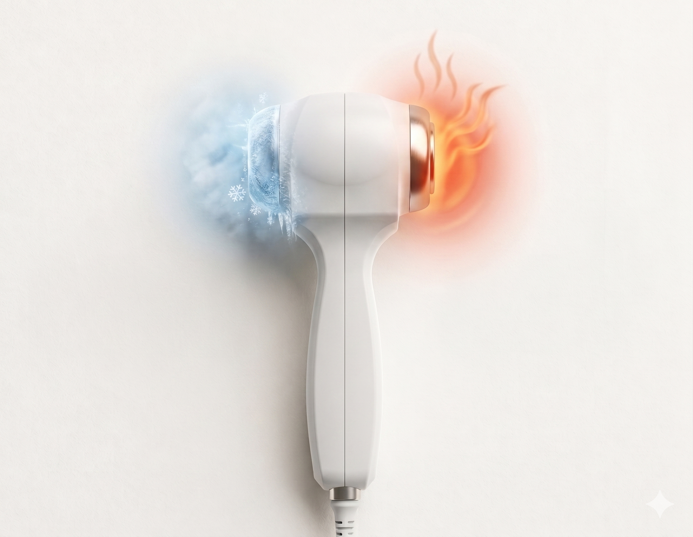 Hot and Cold Facial Hammer, Digital Temperature Control, Professional Salon and Spa Skin Treatment Machine