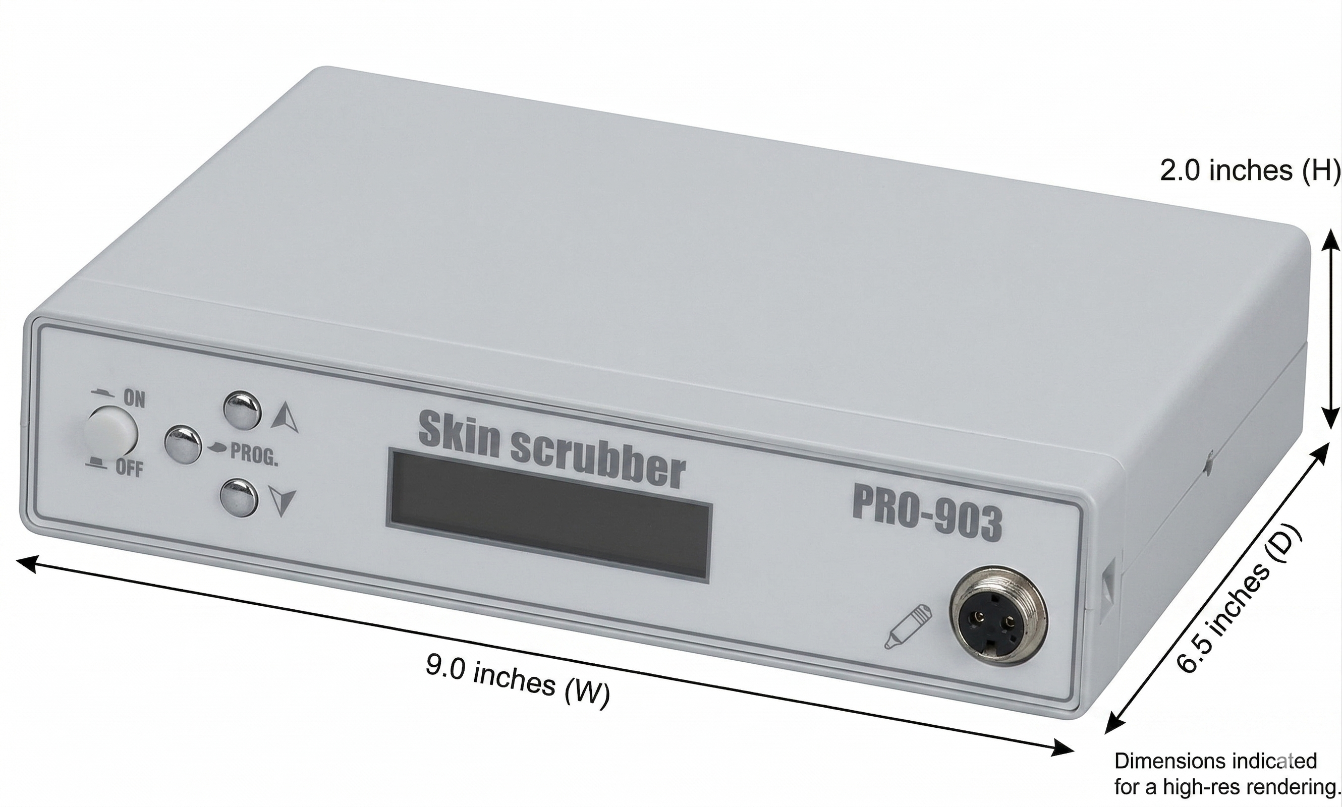 Digital Ultrasonic Skin Scrubber