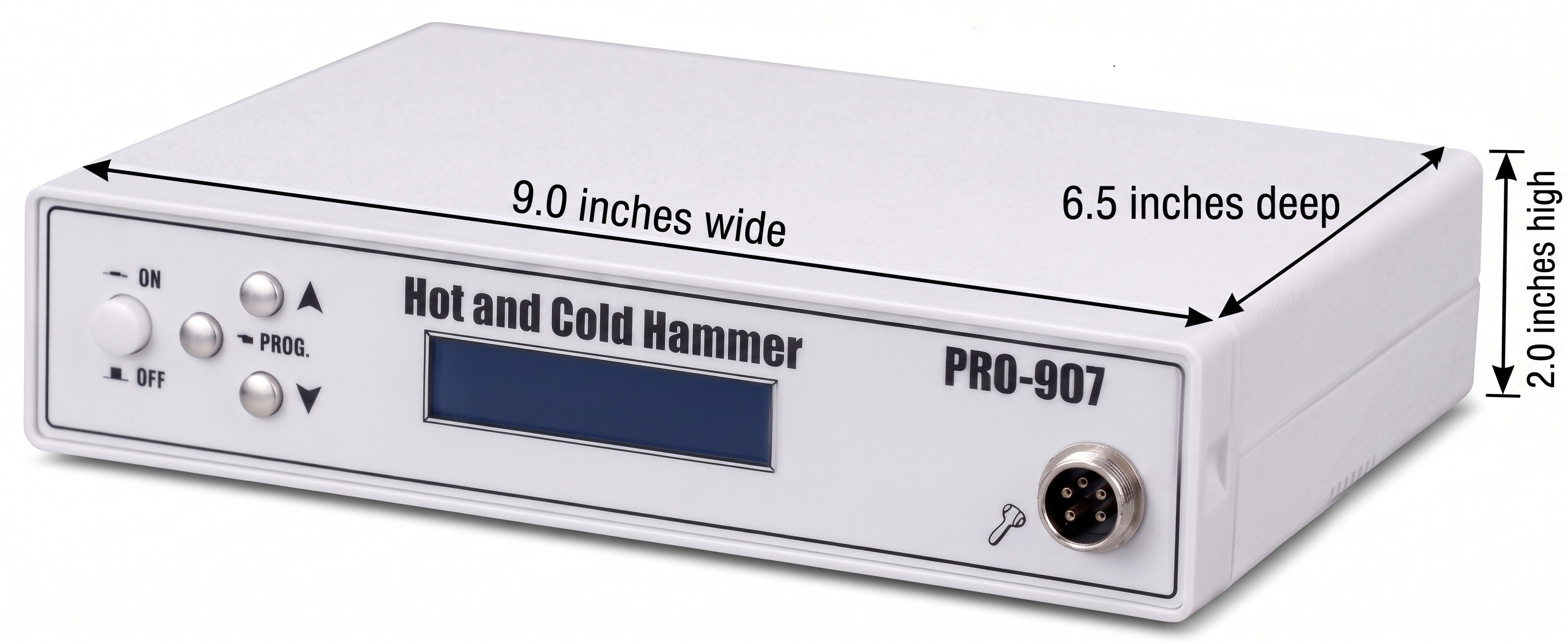Hot and Cold Facial Hammer, Digital Temperature Control, Professional Salon and Spa Skin Treatment Machine
