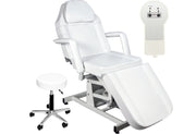 SAVE $50!! Repackaged WHITE Electric-Lift Facial & Massage Bed