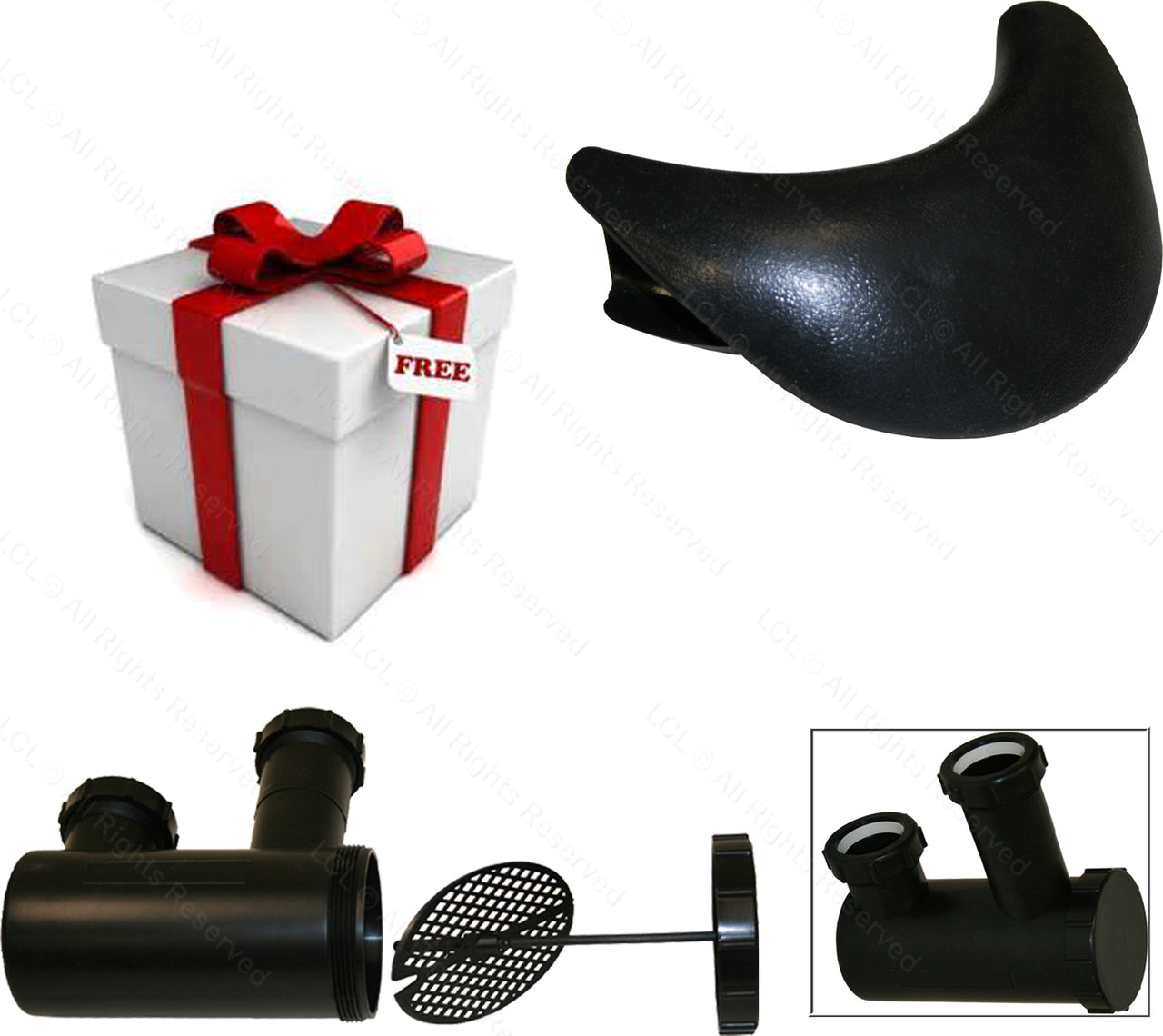 Square Heavy Duty ABS Bowl