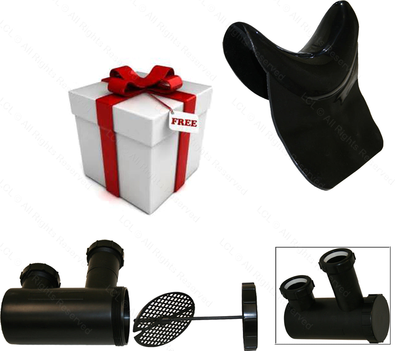 Elegant Ceramic Bowl Backwash