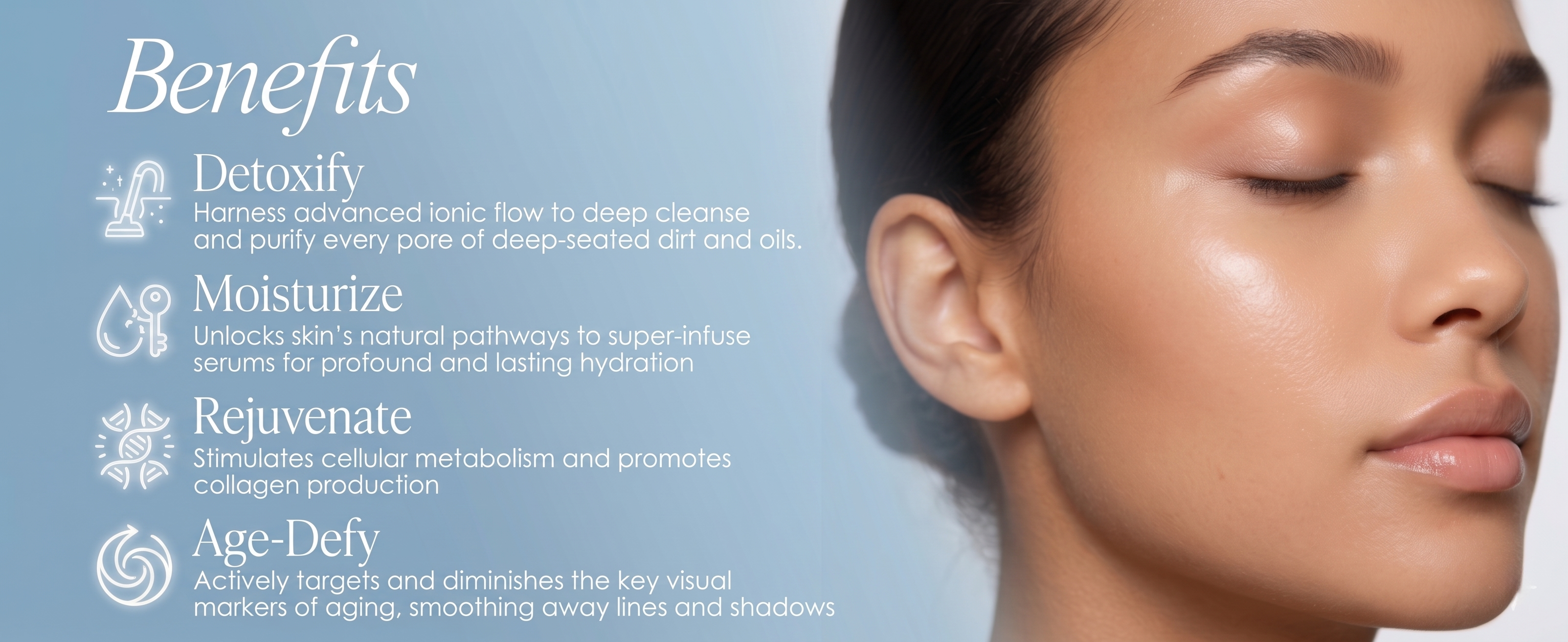 Utra Compact Professional Galvanic Facial Machine