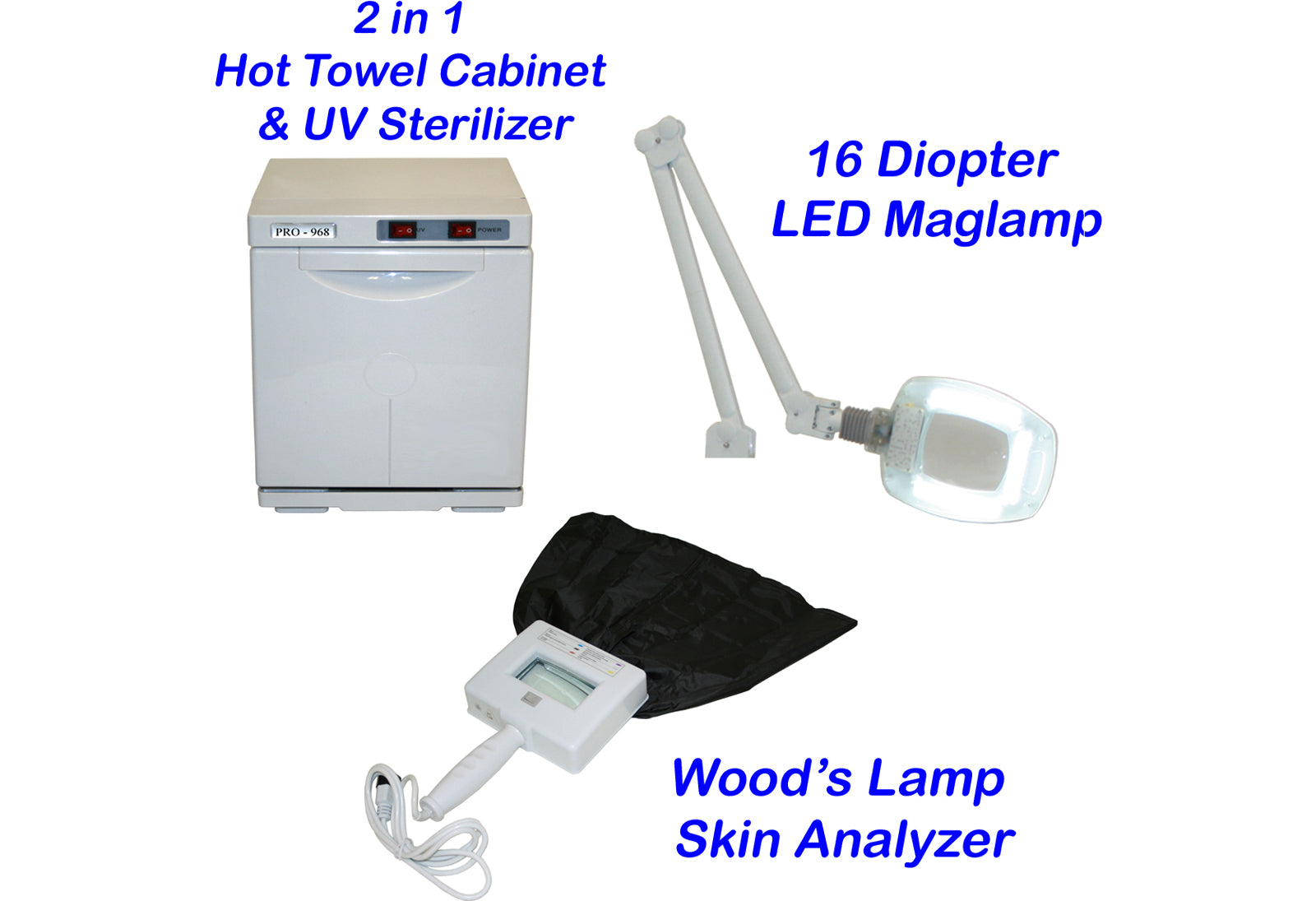 12 Function Microdermabrasion Facial Machine on Stand