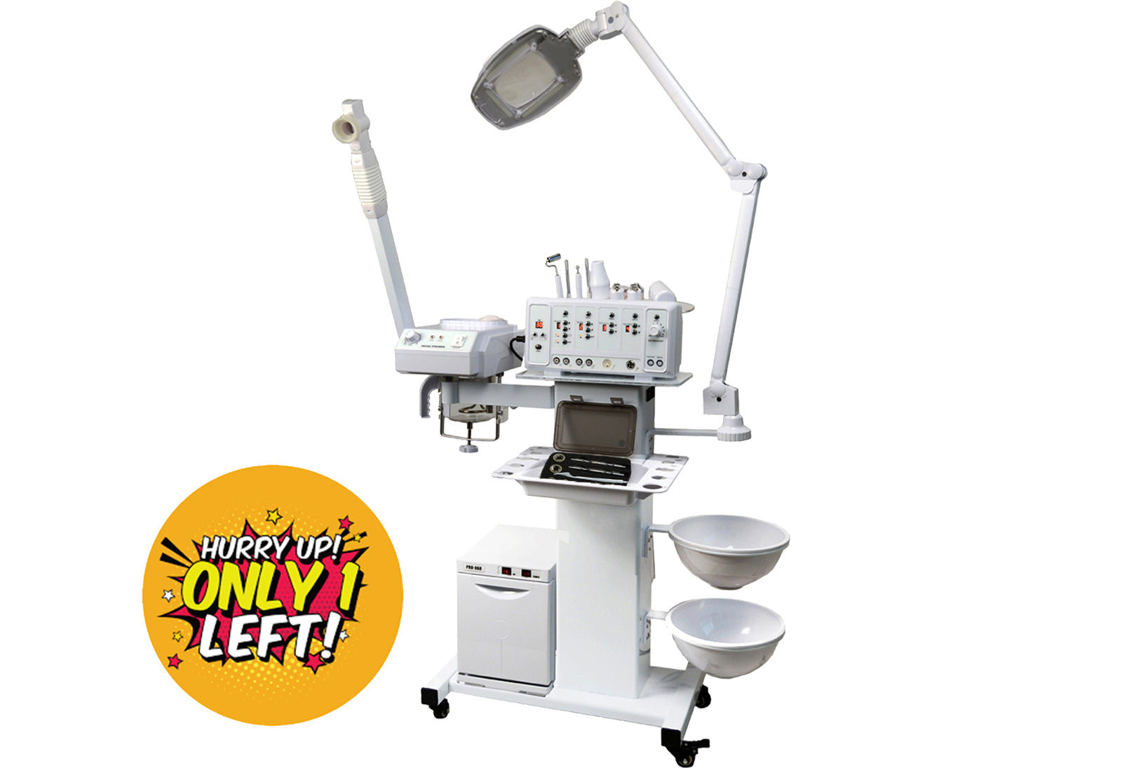 12 Function Microdermabrasion Facial Machine on Stand