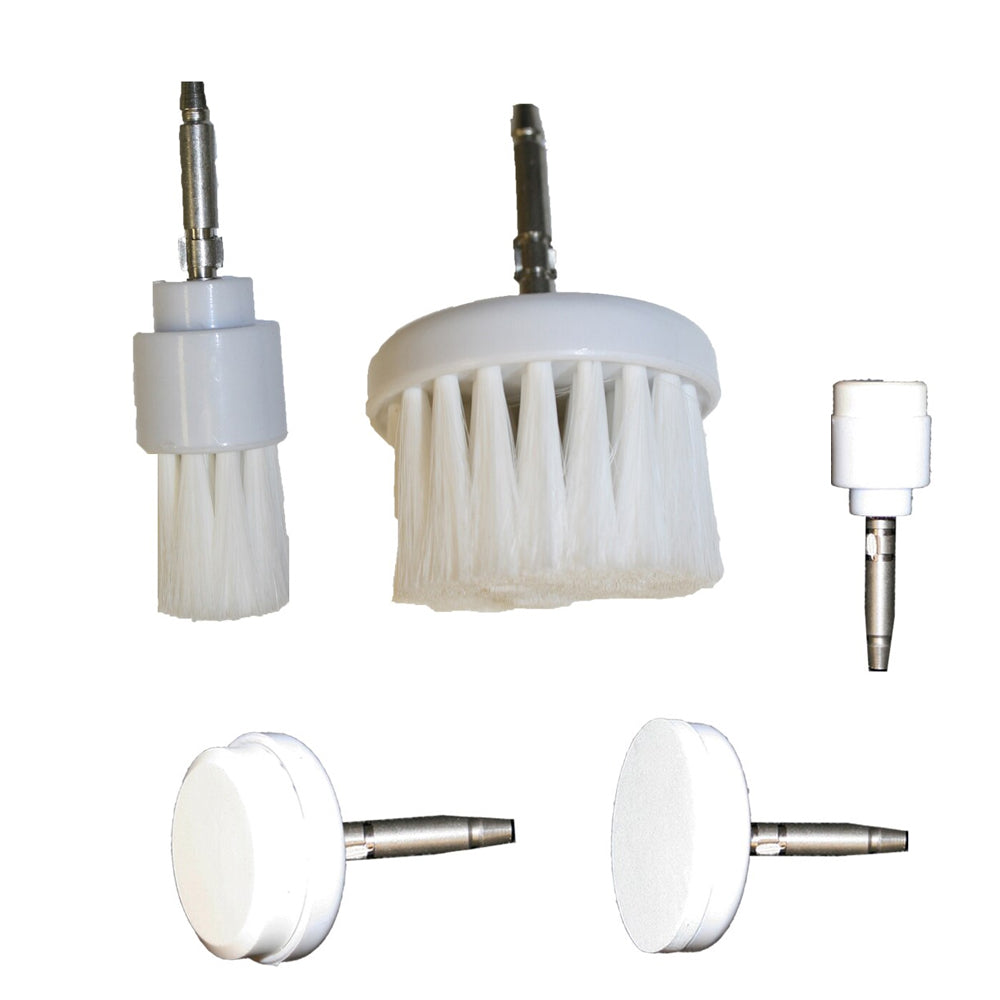 Set of 5 Synthetic Rotary Brush Attachment Kit