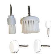 Set of 5 Synthetic Rotary Brush Attachment Kit