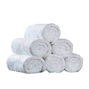 Premium White Microfiber Towels